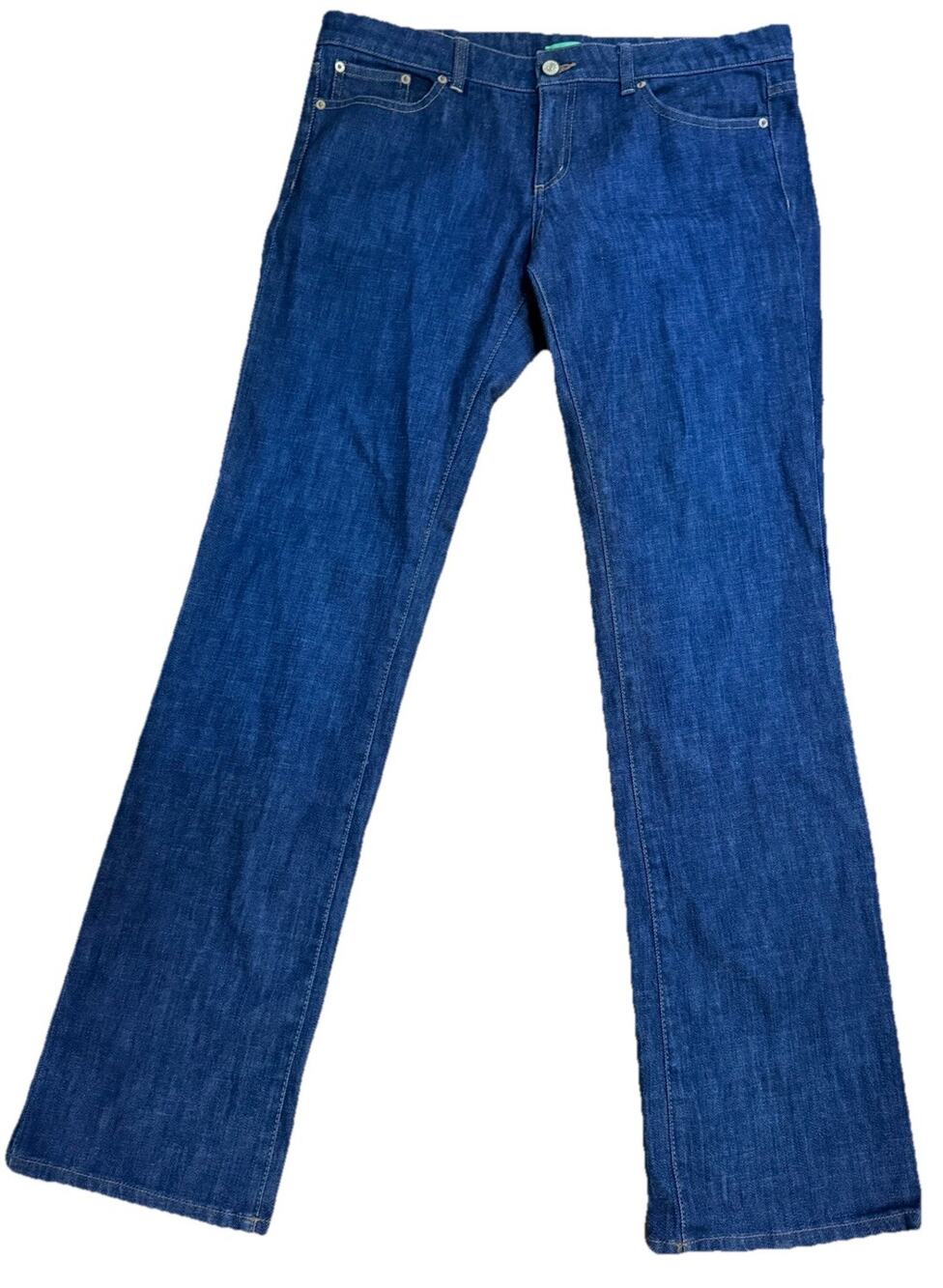 LILLY PULITZER Women’s Dark Wash Palm Beach Fit Straight Leg Denim Jeans Size 12